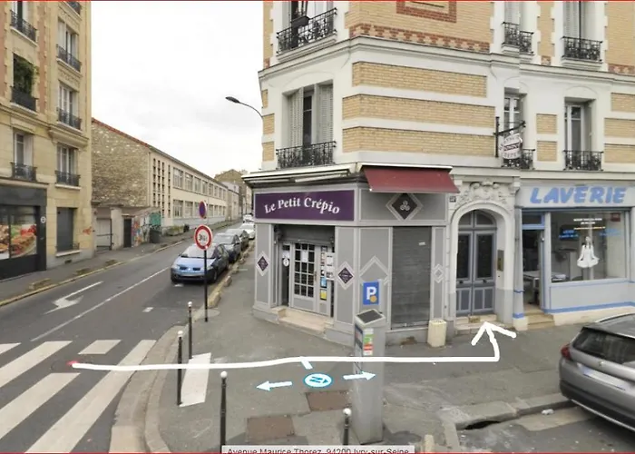 Studio 22M2 A Ivry/Seine-A 200 Metres De Paris. Proche Metro 7